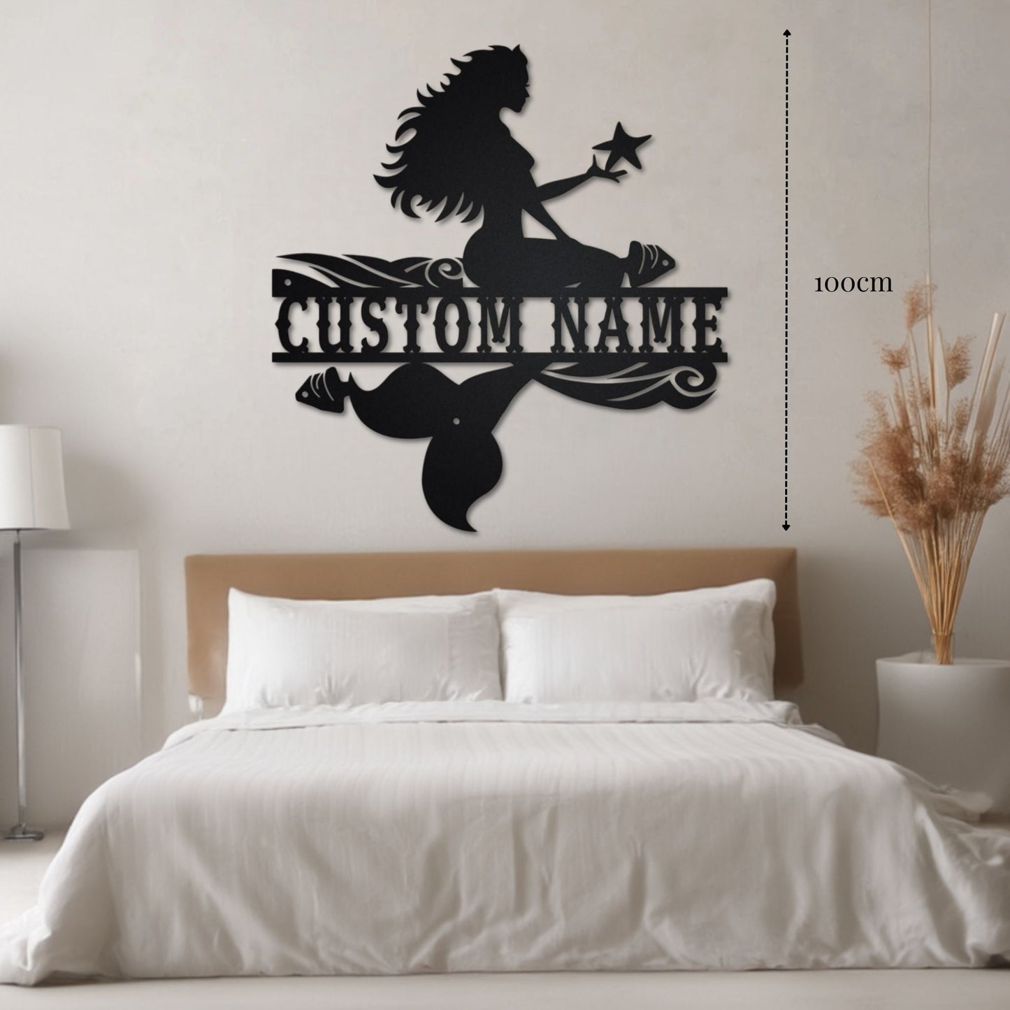 Déco murale métal Sirène