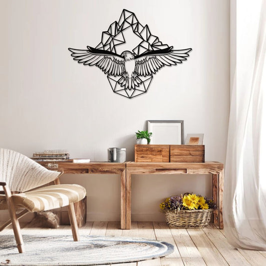 Metalowe dekoracje ścienne na zewnątrz