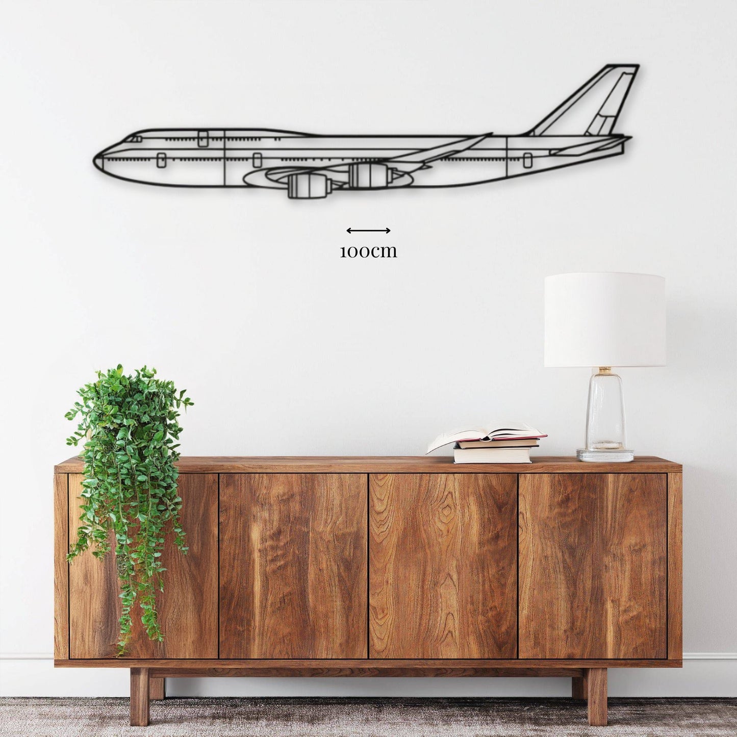 Décoration murale Avion Boeing 747-8 Precision