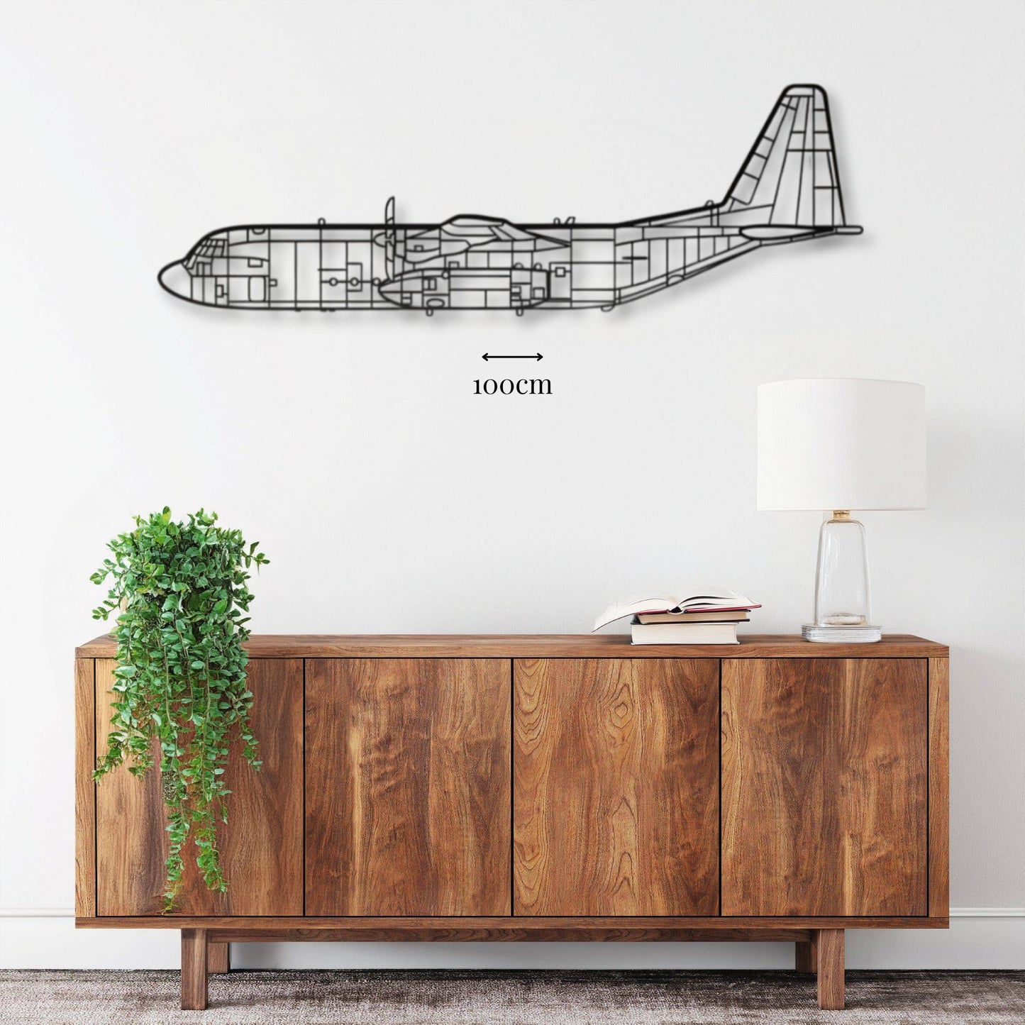 Décoration murale Avion Lockheed C-130 Hercules