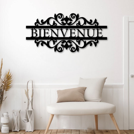 Décoration Murale Extérieur en Métal PrecisionMetal