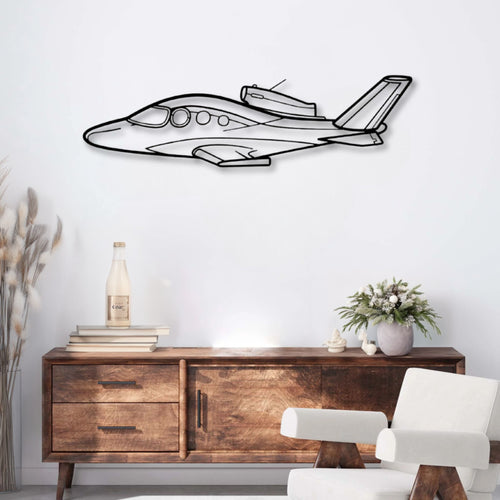 Décoration murale métal Avion Cirrus Vision SF50 Precision