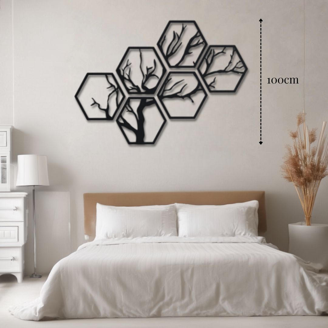 Décoration Murale pour Hexagone PrecisionMetal