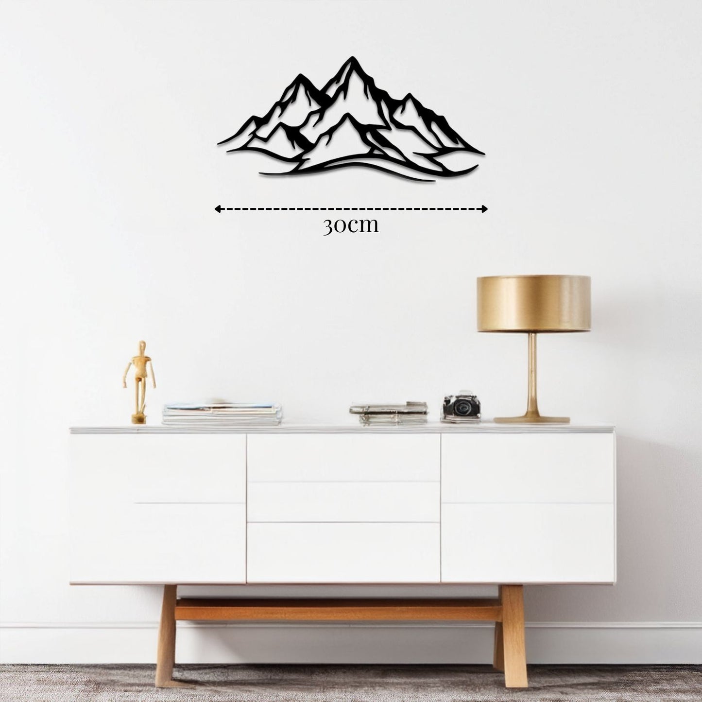 Petite décoration murale Montagne