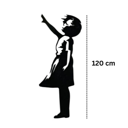 Girl with a Balloon by Banksy – Customization Madame Boussiquot