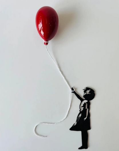 Girl with a Balloon by Banksy – Customization Madame Boussiquot