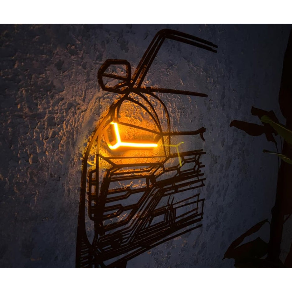 Metal wall decoration LED car: Lamborghini Urus