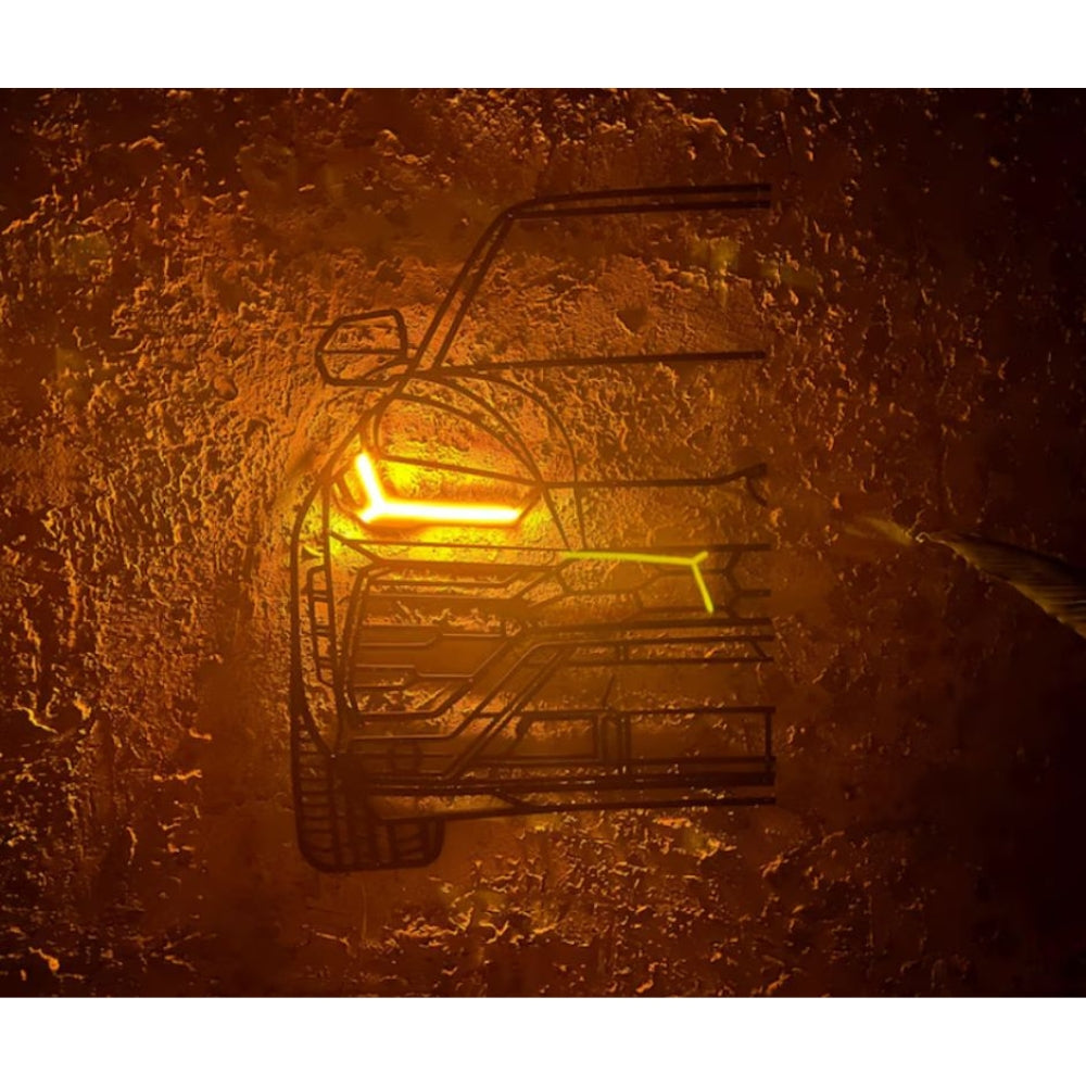 Metal wall decoration LED car: Lamborghini Urus
