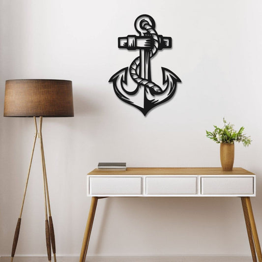 Ancre marine murale