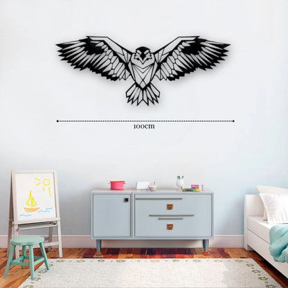 Déco murale métal Aigle
