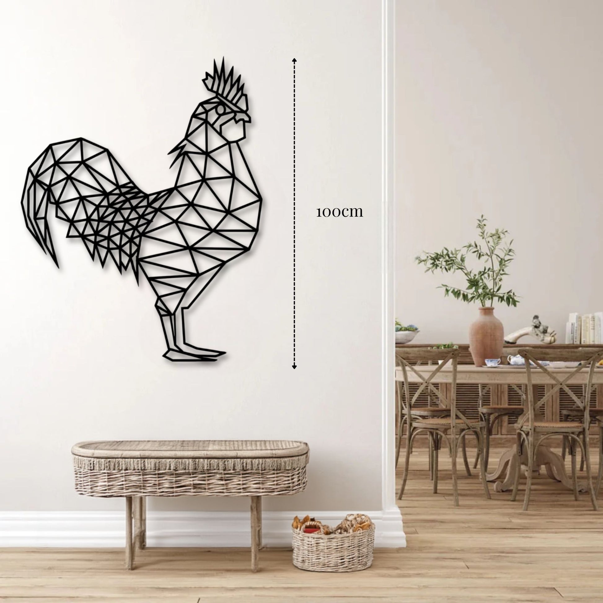 Déco murale métal Animaux extérieur