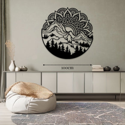 Déco murale métal extérieur