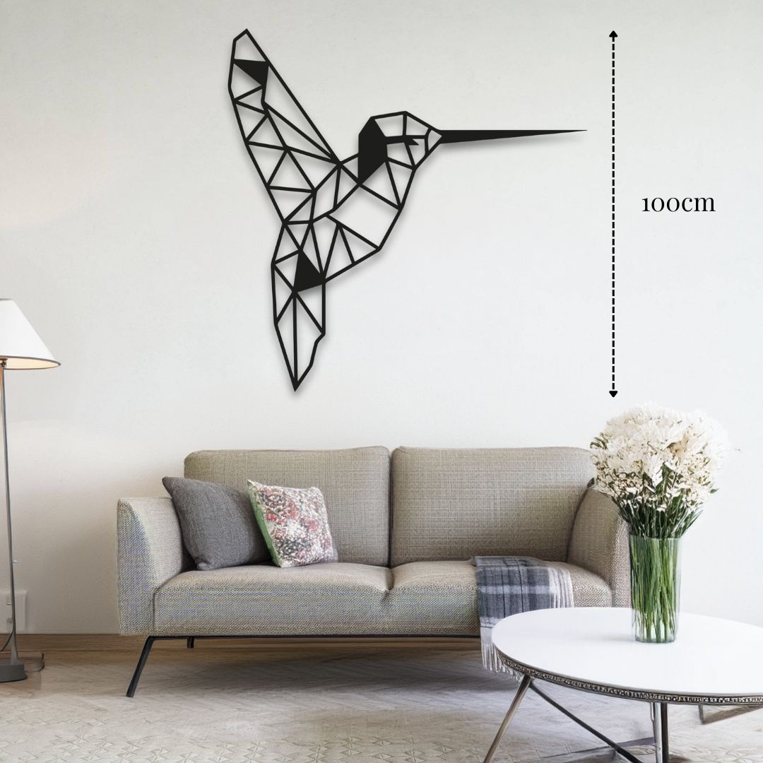 Déco murale métal Oiseau décoratif