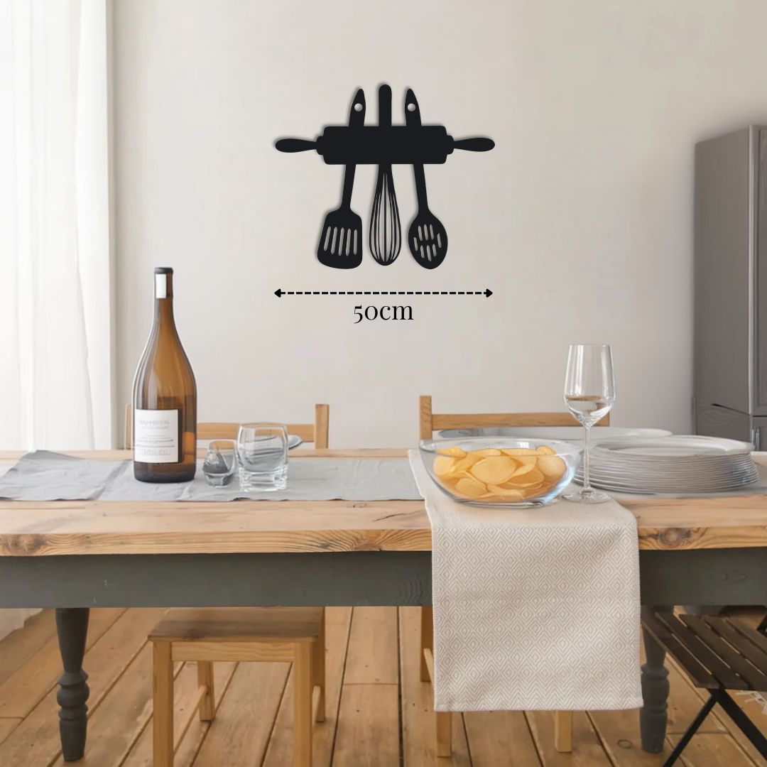 Décoration Cuisine Murale PrecisionMetal