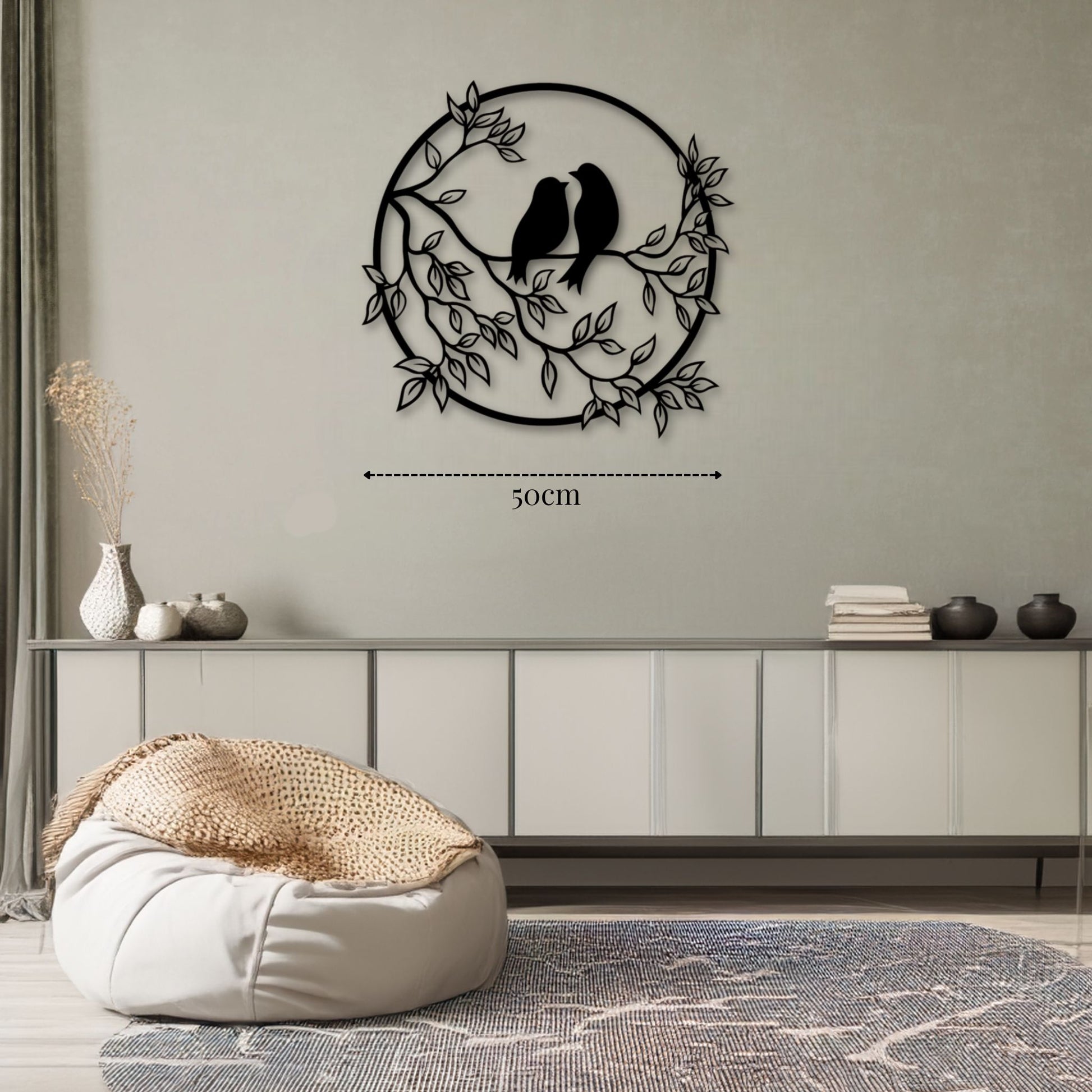 Décoration extérieure pour maison en métal