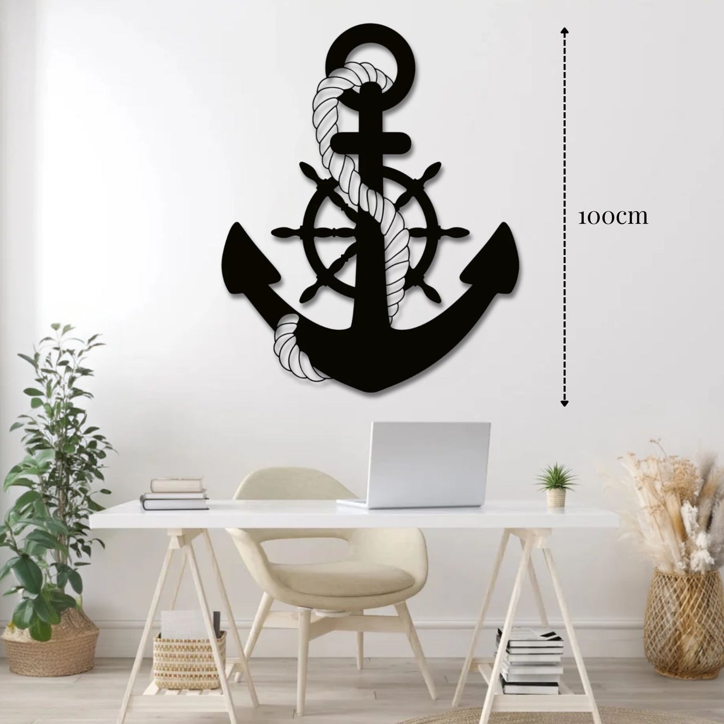 Décoration murale Ancre de bateau