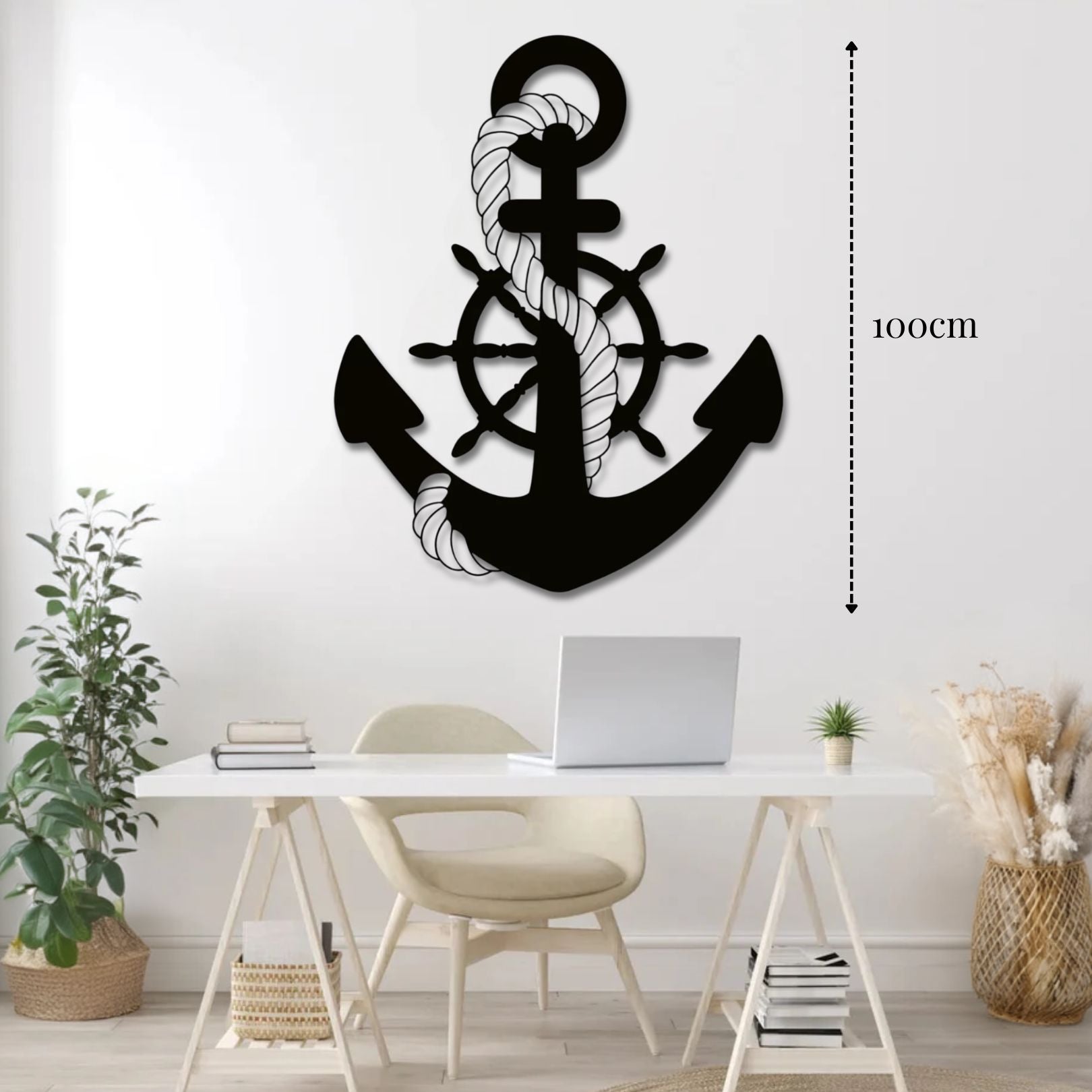 Décoration murale Ancre de bateau