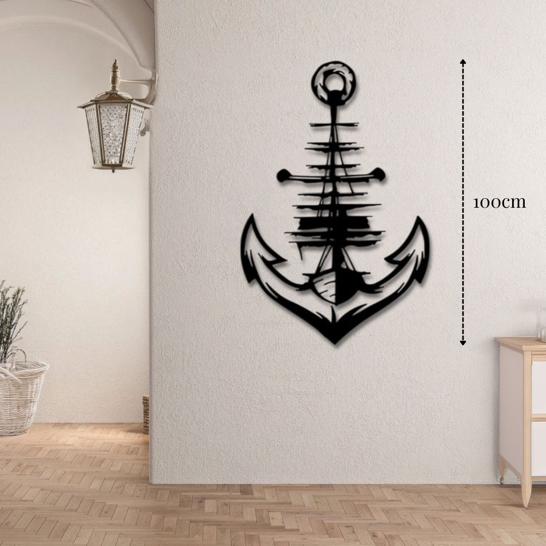 Décoration murale Ancre marine déco