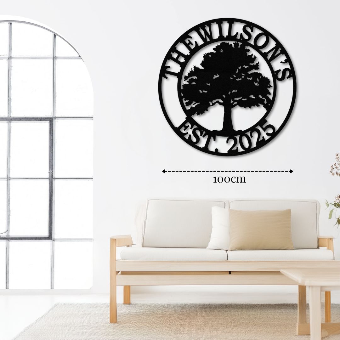 Décoration murale Arbre personnalisable