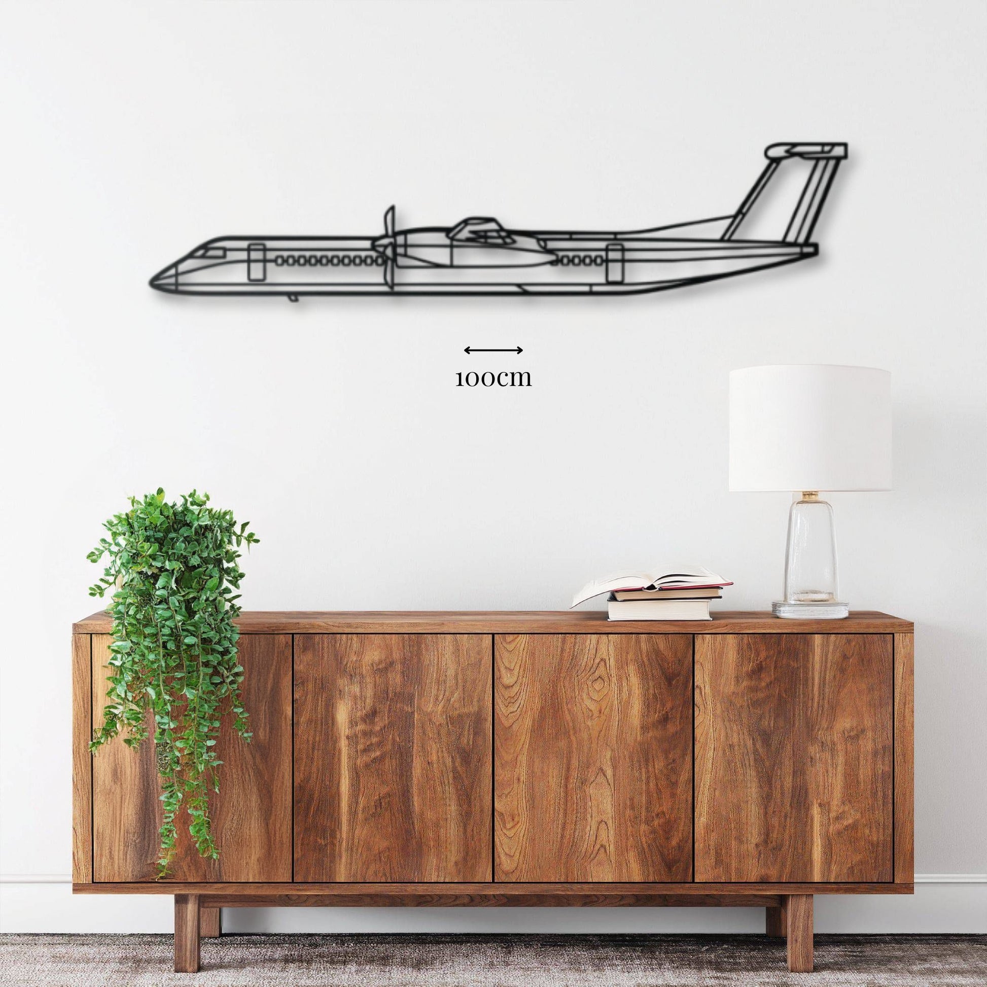 Décoration murale Avion De Havilland Dash 8 Q400 Precision
