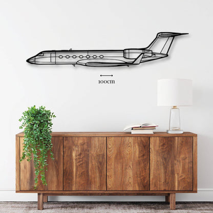 Décoration murale Avion Gulfstream G550 Precision