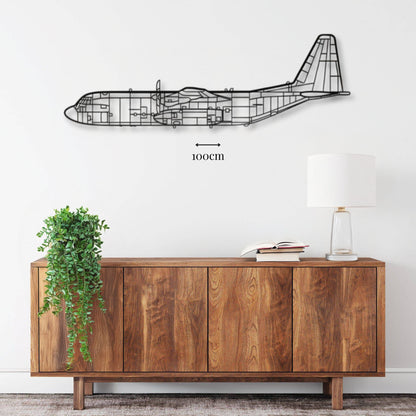 Décoration murale Avion Lockheed C-130 Hercules