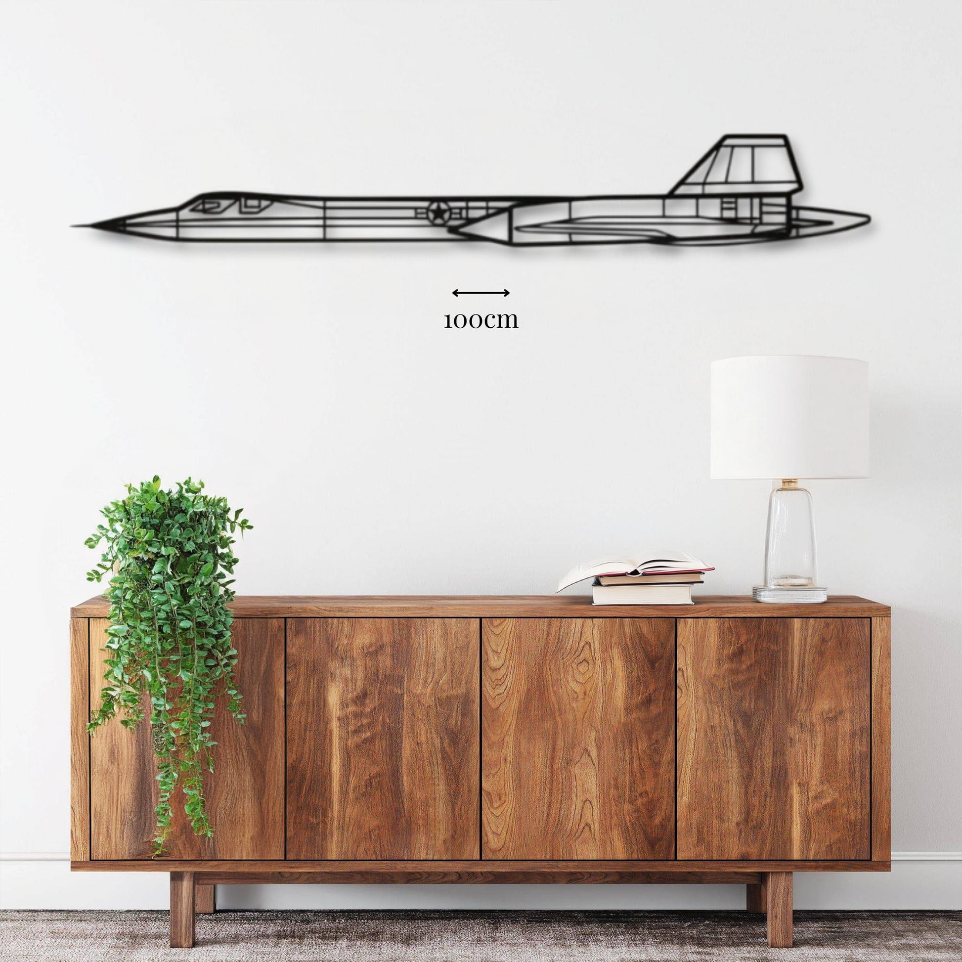 Décoration murale Avion Lockheed SR-71 Blackbird