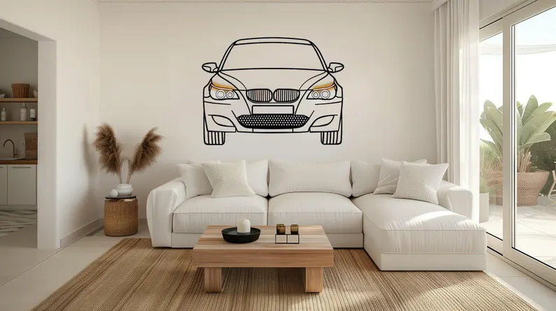 Décoration murale BMW M5 E60 LED