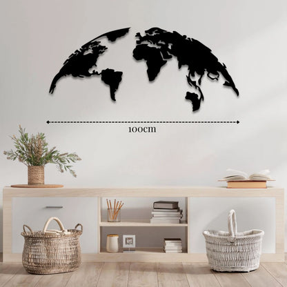 Décoration murale Carte du monde