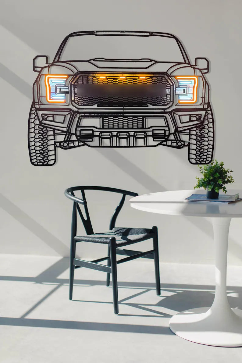 Décoration murale Ford F150 LED