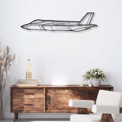 Décoration murale métal Avion Lockheed Martin F-35A Lightning II Precision