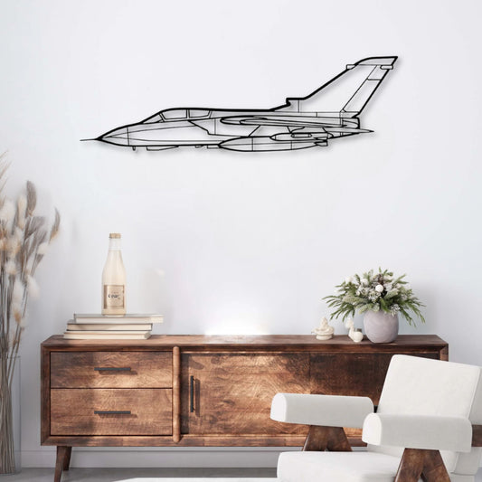 Décoration murale métal Avion Panavia Tornado Precision