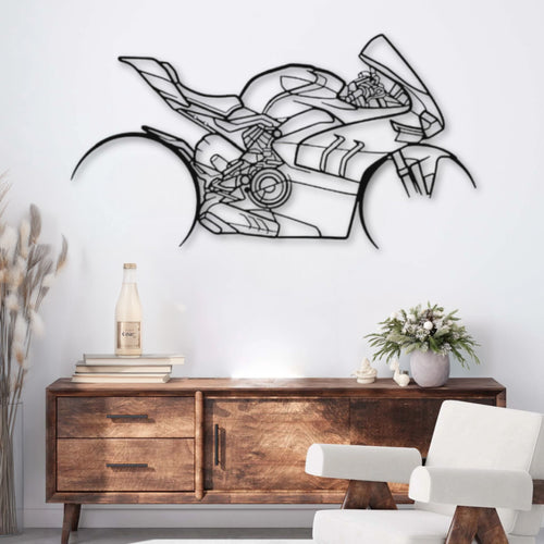 Décoration murale métal Moto Ducati Panigale V4 SP PrecisionMetal