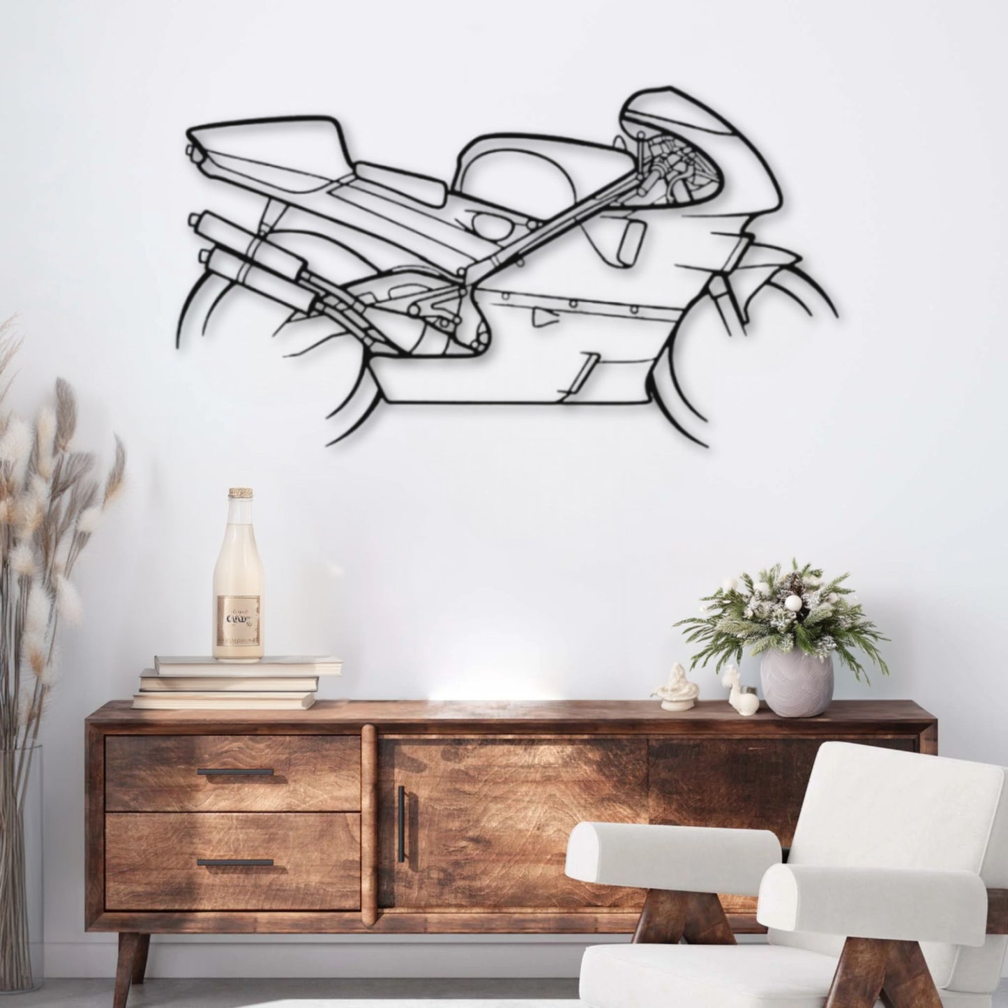 Décoration murale métal Moto Honda NSR500 PrecisionMetal