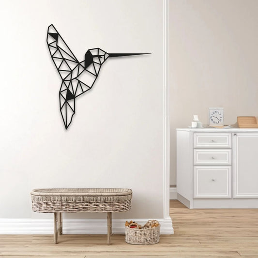 Décoration murale métal Oiseau décoratif