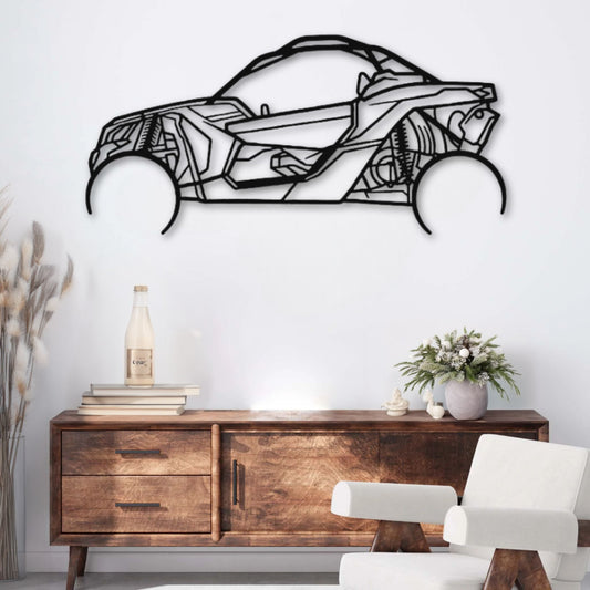 Décoration murale métal Voiture Can-Am Maverick X3 PrecisionMetal