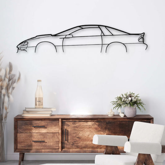Décoration murale métal Voiture Chevrolet Camaro SS (1999) PrecisionMetal