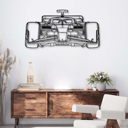 decoration-murale-metal-voiture-ferrari-sf-24-vue-avant-precisionmetal
