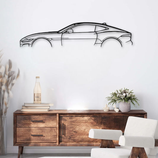 Décoration murale métal Voiture Jaguar F-Type (Classiques) PrecisionMetal