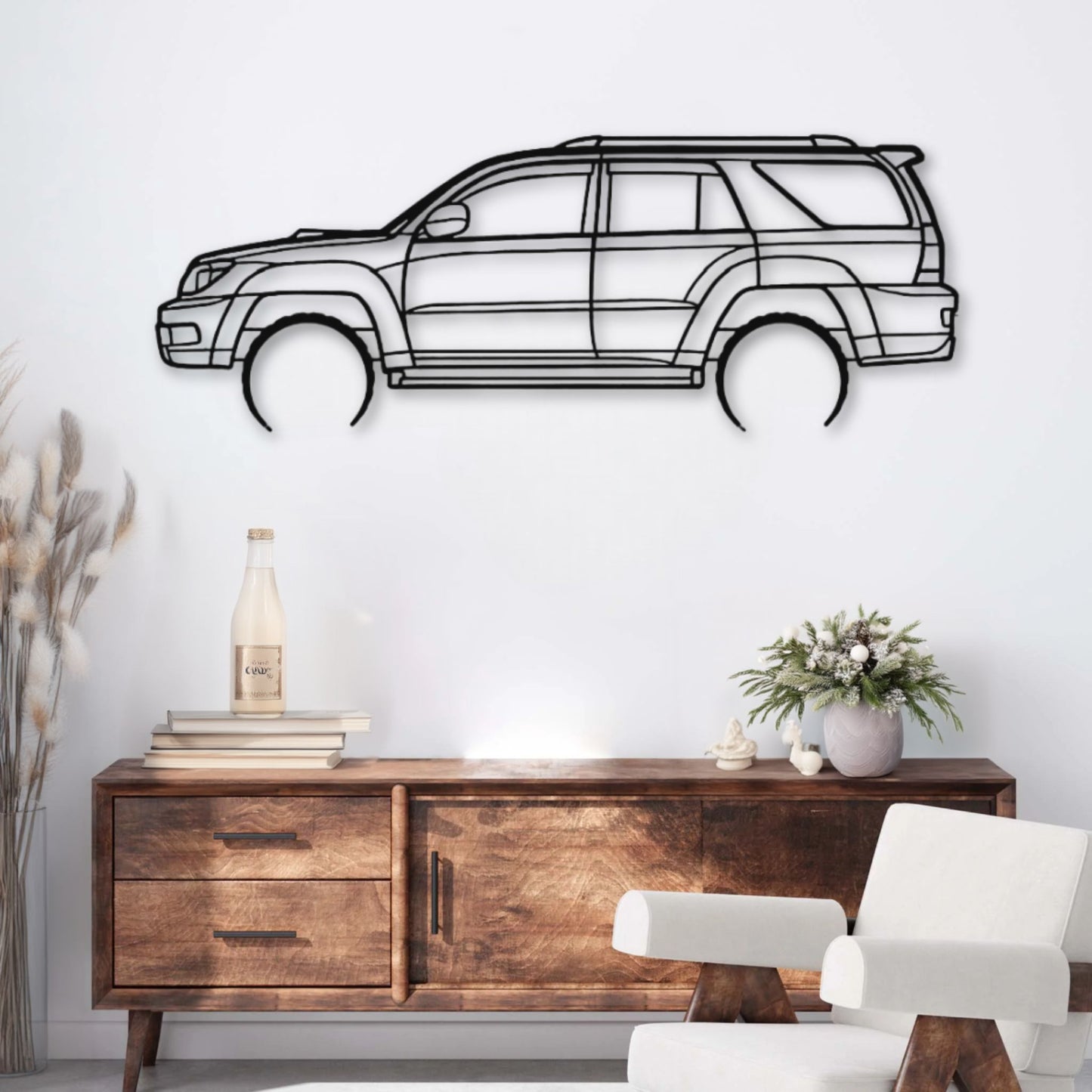 Décoration murale métal Voiture Toyota 4Runner PrecisionMetal