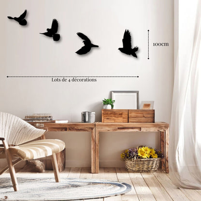 Décoration murale Oiseaux Décoratifs Precision