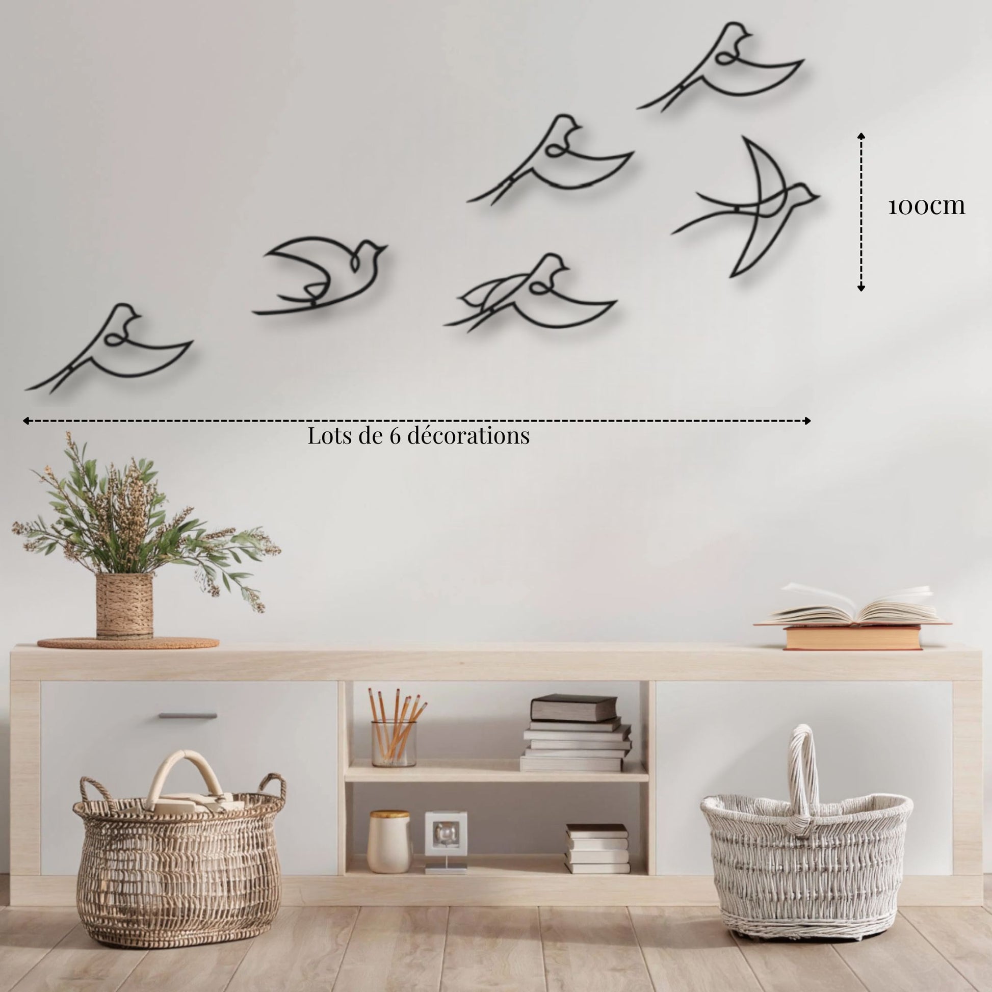 Décoration murale Oiseaux Precision