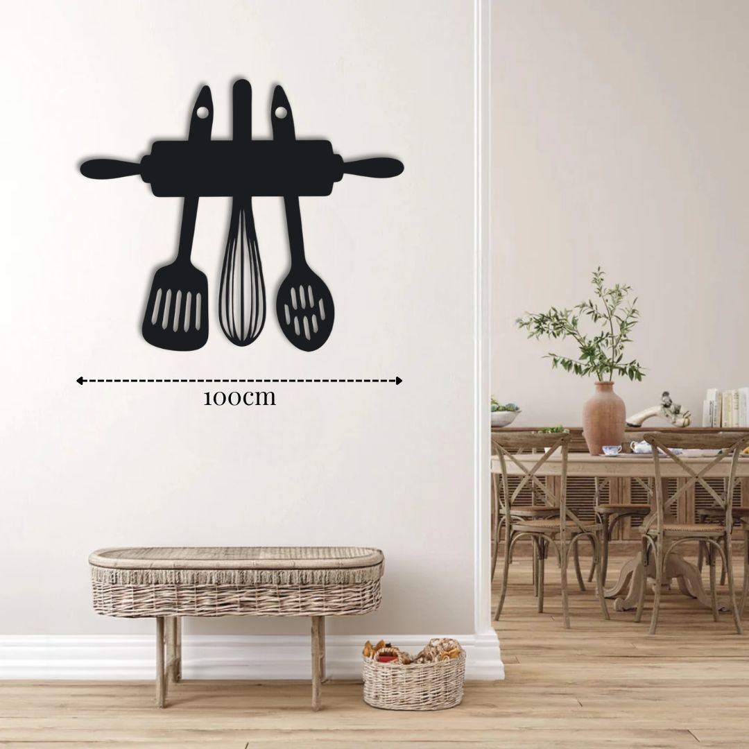 Décoration Murale pour Cuisine PrecisionMetal