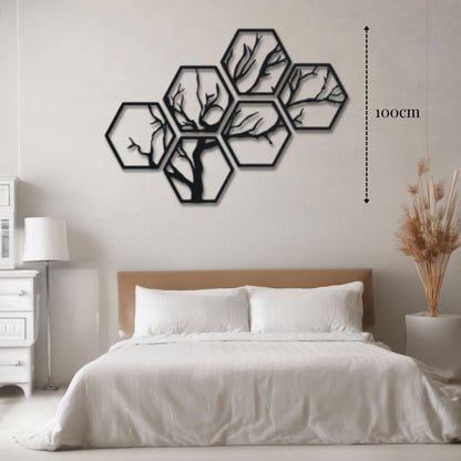Décoration Murale pour Hexagone PrecisionMetal
