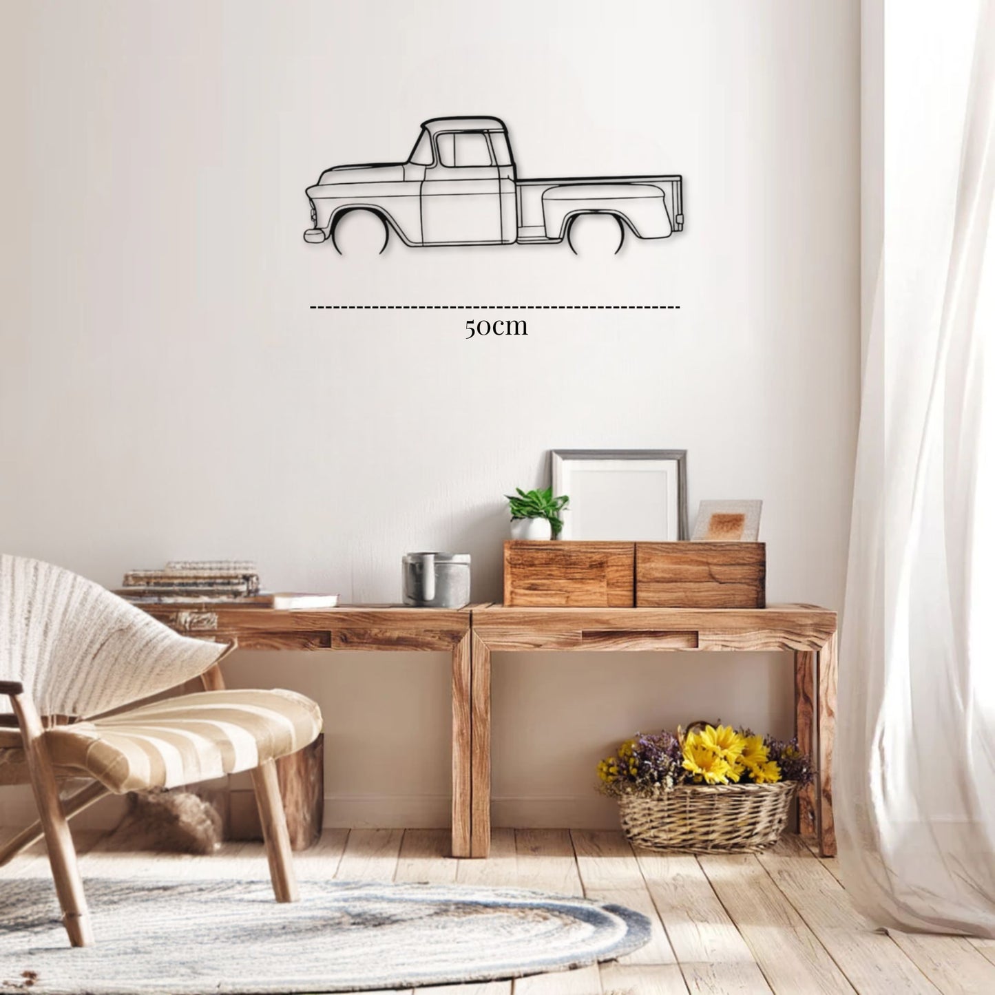 Décoration Voiture en métal personnalisée