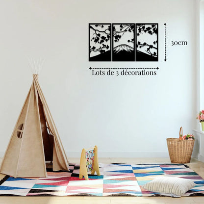 Petite Décor Mural Extérieur PrecisionMetal