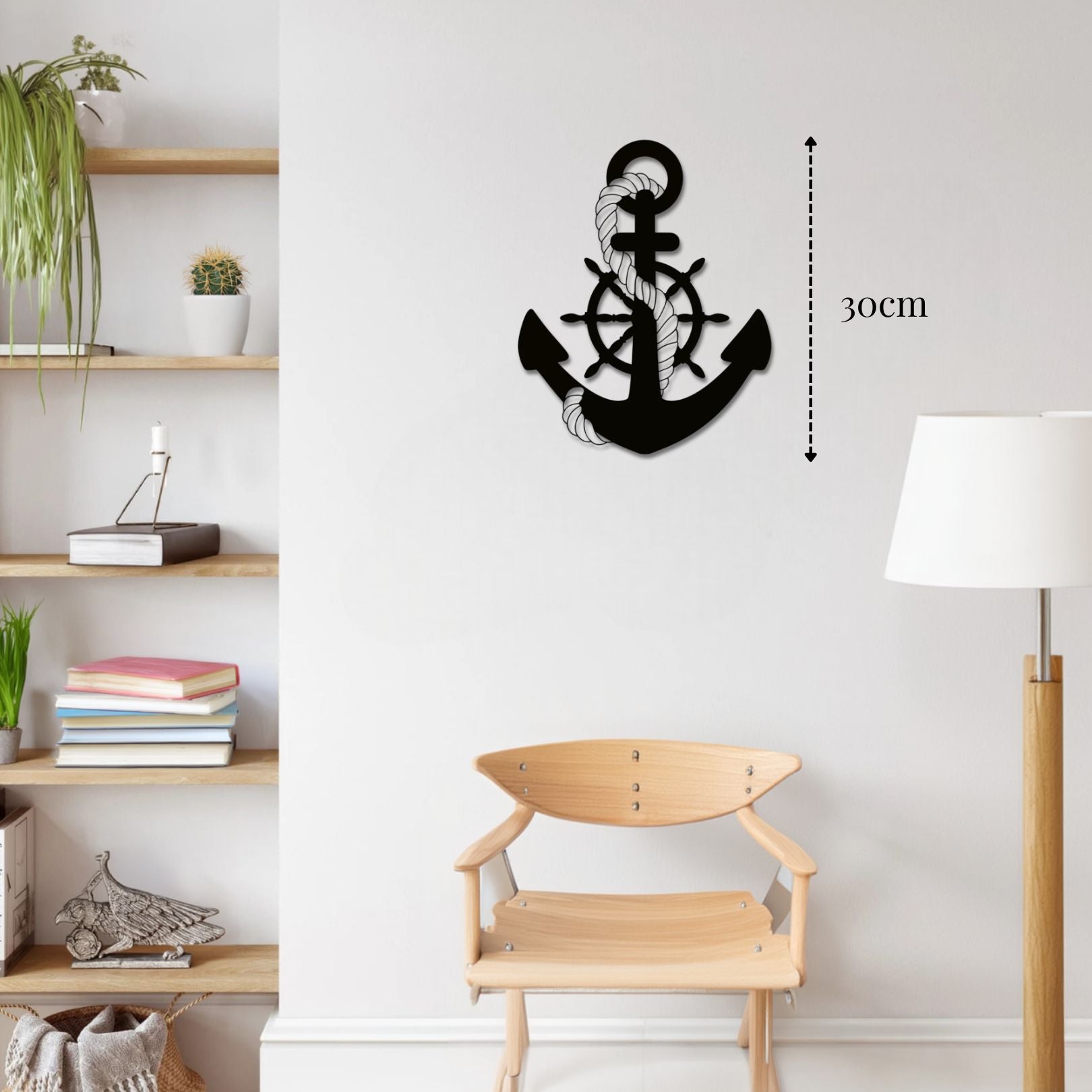 Petite décoration murale Ancre de bateau