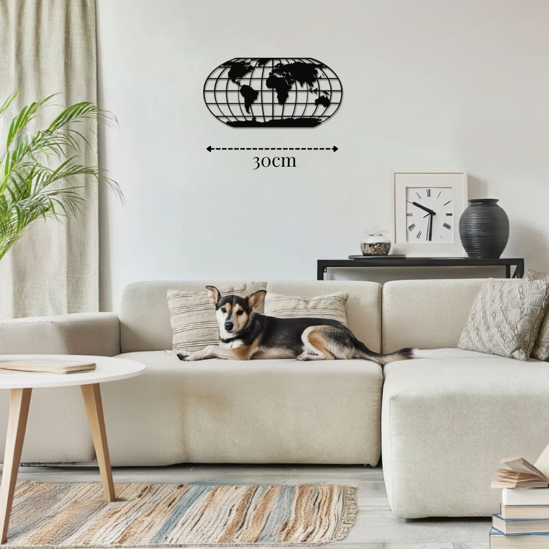 Petite décoration murale Carte du monde