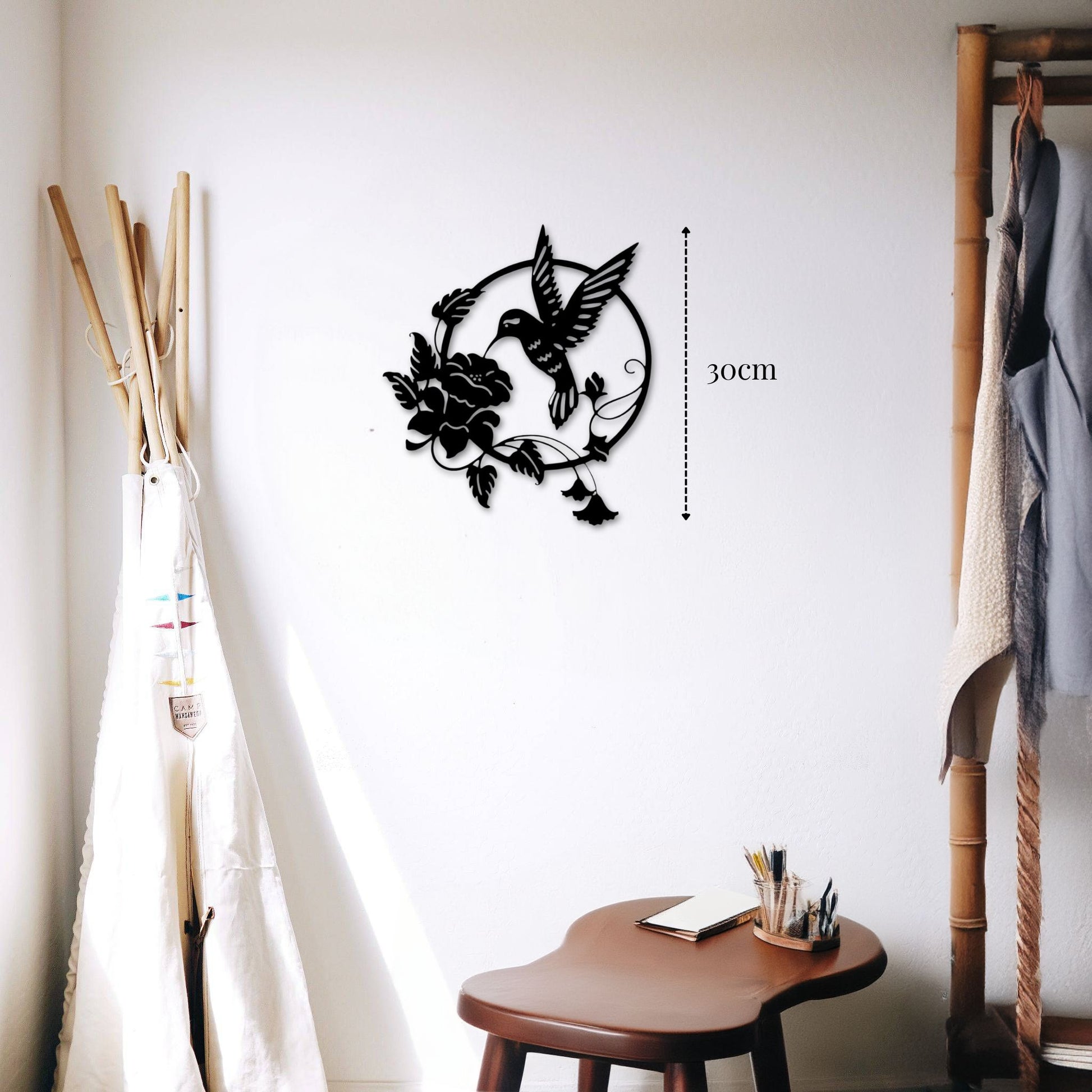 Petite décoration murale Colibri