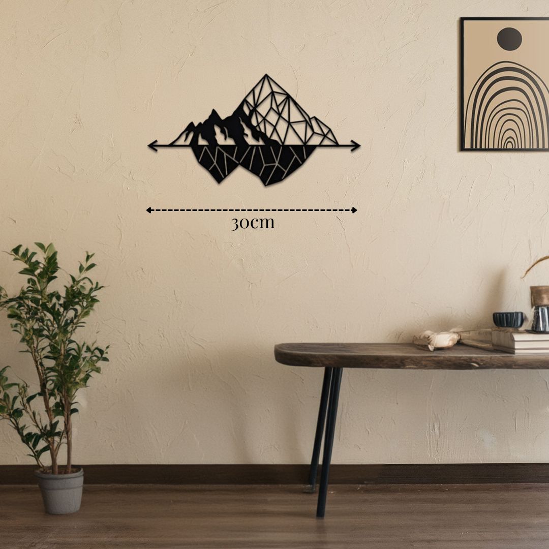 Petite décoration murale Montagne moderne